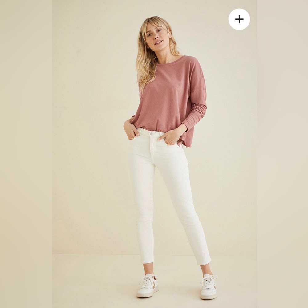 AGOLDE Sophie Hi Rise Skinny Crop in Size 27 (Color: SHINE)